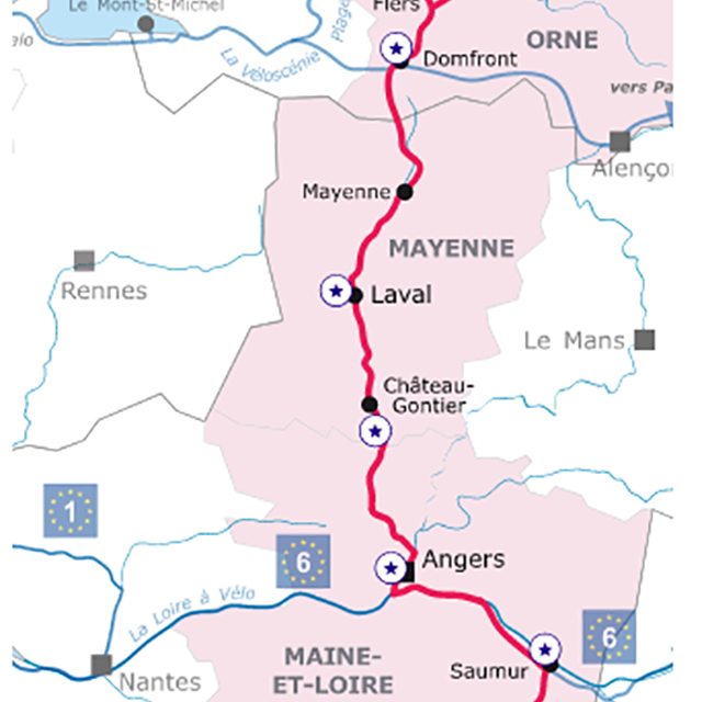 La Vélo Francette Itinéraire Cyclable De Caen à La Rochelle